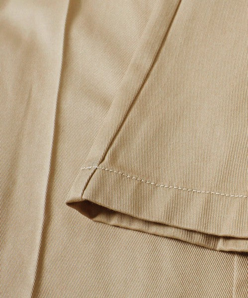 ツイルハイウエストパンツ