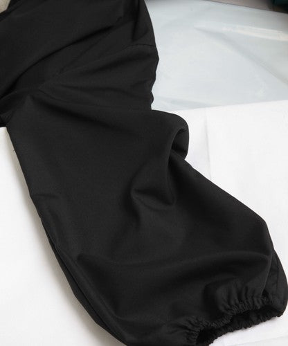 袖丈2WAYタックフリル衿ブラウス プルオーバー