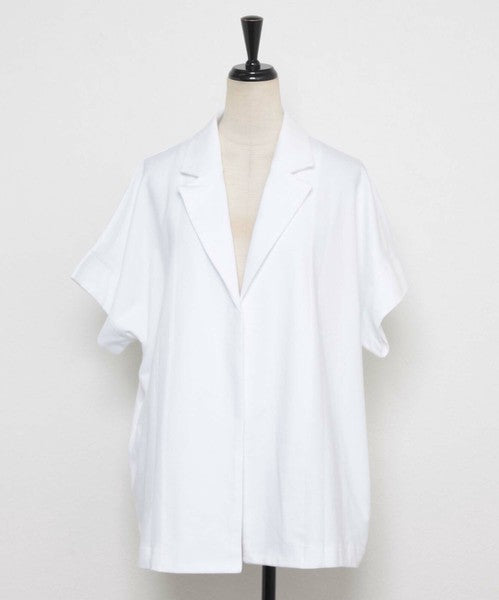 半袖・綿カットジャケット