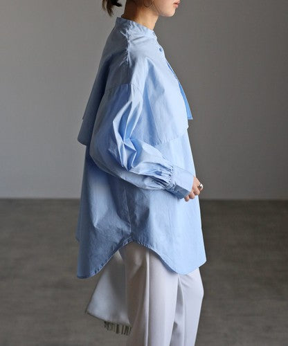 ブロードケープシャツ