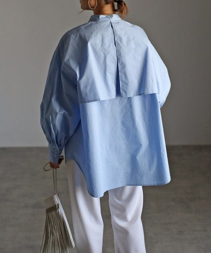 ブロードケープシャツ