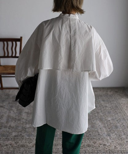 ブロードケープシャツ