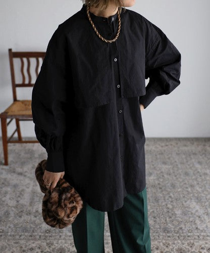 ブロードケープシャツ