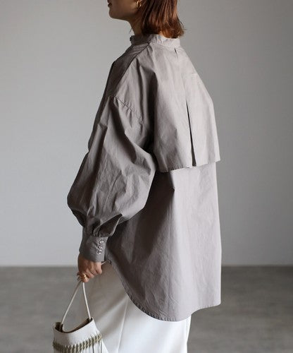 ブロードケープシャツ