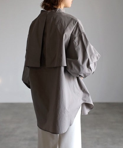 ブロードケープシャツ