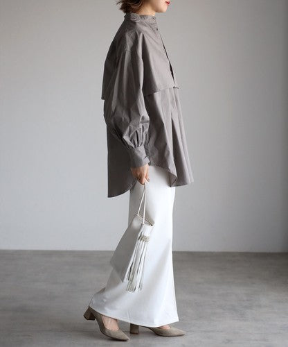 ブロードケープシャツ