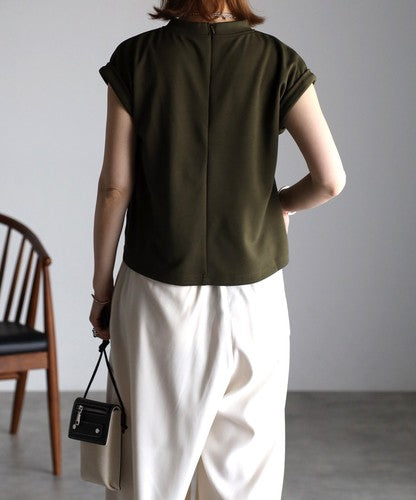 ダンボールフレンチスリーブプルオーバー