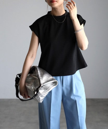 ダンボールフレンチスリーブプルオーバー