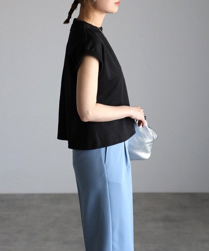 ダンボールフレンチスリーブプルオーバー