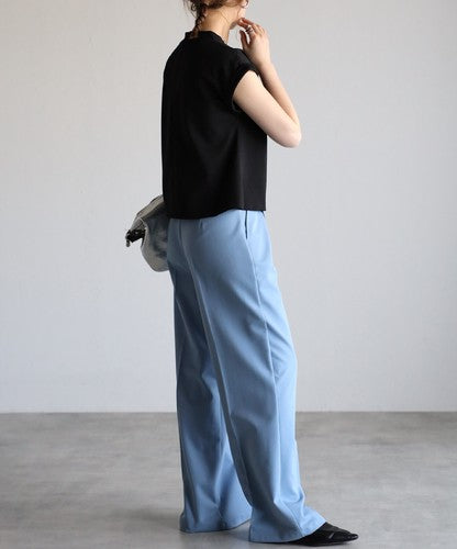 ダンボールフレンチスリーブプルオーバー